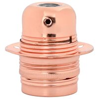 Lamphouders 2 st ros&eacute;goud E27