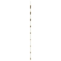 Wanddecoratie laddervormig 50x150 cm naturel tak