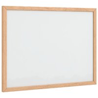 Magnetisch whiteboard met massief grenenhouten frame 40x30 cm