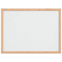 Magnetisch whiteboard met massief grenenhouten frame 40x30 cm