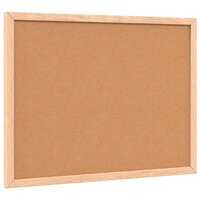 Magnetisch whiteboard met massief grenenhouten frame 40x30 cm