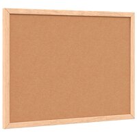 Kurkbord met massief grenenhouten frame 40x30 cm