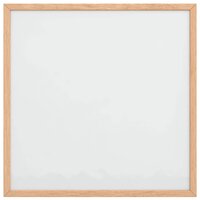 Magnetisch whiteboard met massief grenenhouten frame 40x40 cm