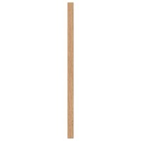 Krijtbord met massief grenenhouten frame 40x30 cm zwart