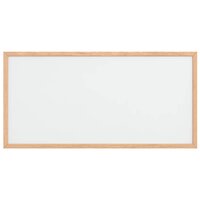 Magnetisch whiteboard met massief grenenhouten frame 60x30 cm