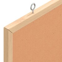 Kurkbord met massief grenenhouten frame 60x40 cm