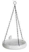 Trixie Vogeldrinkschaal Hangend Keramiek Wit 21X21 CM 500 ML