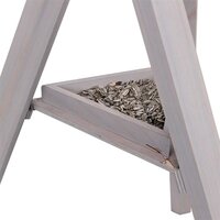 Trixie Natura Voederhuis Met Standaard En 4 Silo&#039;s Grenen Grijs / Wit 46X46X35/135 CM