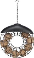 Trixie Mezenbolhouder Rond Met Dak Zwart 24X8X8 CM 2 ST