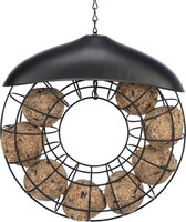 Trixie Mezenbolhouder Rond Met Dak Zwart 24X8X8 CM 2 ST