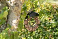 Trixie Mezenbolhouder Rond Met Dak Zwart 24X8X8 CM 2 ST