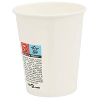 Papieren koffiekopjes met deksel 1000 st 8oz 200 ml