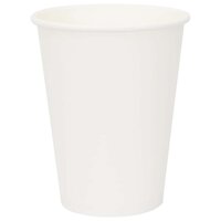 Papieren koffiekopjes 1000 st 12oz 300 ml wit