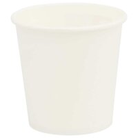 Papieren koffiekopjes 1000 st 4oz 100 ml wit