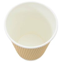 Papieren koffiekopjes 500 st 12oz 300 ml bruin