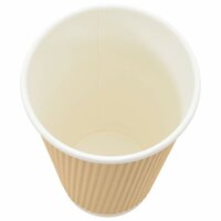 Papieren koffiekopjes 500 st 16oz 400 ml bruin
