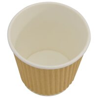 Papieren koffiekopjes 1000 st 4oz 100 ml bruin