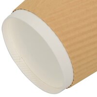 Papieren koffiekopjes 1000 st 4oz 100 ml bruin