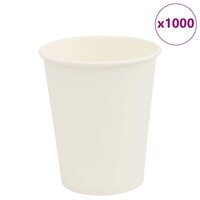 Papieren koffiekopjes 1000 st 8oz 200 ml wit