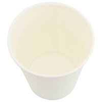 Papieren koffiekopjes 1000 st 8oz 200 ml wit