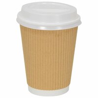 Papieren koffiebekerdeksels &Oslash;90mm 12oz en 16oz 1000st kunststof
