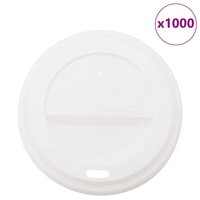Papieren koffiebekerdeksels &Oslash;90mm 12oz en 16oz 1000st kunststof