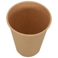 Papieren koffiekopjes 1000 st 12oz 300 ml bruin