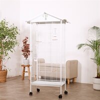 Zolux Voliere Chic Solo Wit 78X48X156 CM