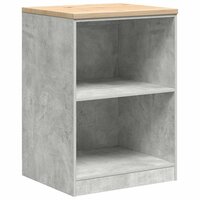 Garagekasten 6 st bewerkt hout betongrijs