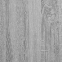 Garage wandkast bewerkt hout grijs Sonoma