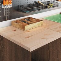 Garagekasten 2 st spaanplaat bruin eiken