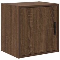 Garagekasten 2 st spaanplaat bruin eiken