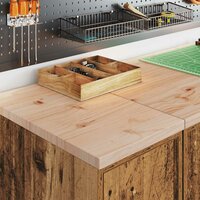 Garagekasten 2 st bewerkt hout oud hout