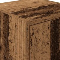 Garage wandkasten 2 st bewerkt hout oud hout