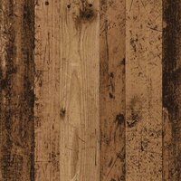 Garage wandkasten 2 st bewerkt hout oud hout