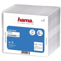 Hama Cd Doosjes &amp;#039;Slim-Pack&amp;#039;4 Per 10
