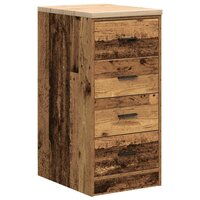Garagekasten 2 st bewerkt hout oud hout