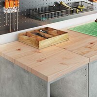 Garagekasten 2 st bewerkt hout betongrijs