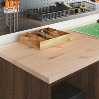 Garagekasten 6 st spaanplaat bruin eiken