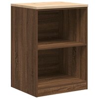 Garagekasten 6 st spaanplaat bruin eiken