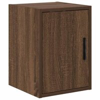 Garagekasten 6 st spaanplaat bruin eiken