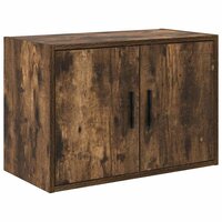 Garagekasten 6 st Spaanplaat gerookt eiken