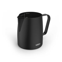 Xavax Barista-Melkkannetje Van Rvs Melkschuimkannetje 350Ml Zwart Mat
