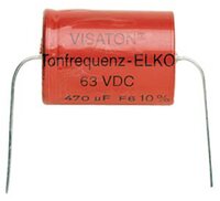 Visaton Vs-15/63Ba Bipolaire Elco 15 Uf 63 V