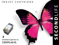 Kangaro Sl-11011031 Cartridge Secondlife Canon Pg 40 Zwart