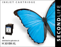 Kangaro Sl-11111081 Cartridge Secondlife Hp 301 Xl Black