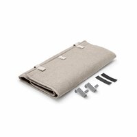 Brabantia Kledingstoomdeken Met Deurhaken 50X100 Cm Lichtgrijs