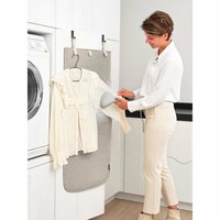 Brabantia Kledingstoomdeken Met Deurhaken 50X100 Cm Lichtgrijs
