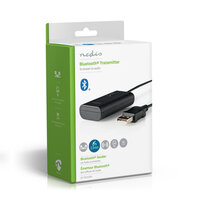 Nedis Bttr050Bk Draadloze Audiozender Bluetooth&reg; Maximaal 1 Hoofdtelefoon Zwart