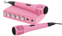 K&amp;Ouml;Nig K&ouml;nig  Hav-Km11P Karaoke Mixer Roze